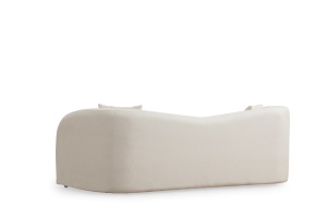 Диван за 3 места Asos Крем 225x76x75 см - Img 6