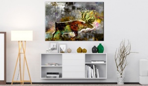 Картина - Изумруден елен 60x40 см - Img 2