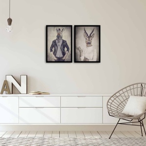 Картина 2 части 2PSCT Многоцветна 35x50 см