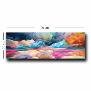 Картина 3090NISC Многоцветна 30x90 см - Img 3