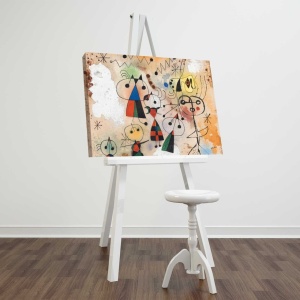 Картина FAMOUSART Многоцветна 45x70 см - Img 3