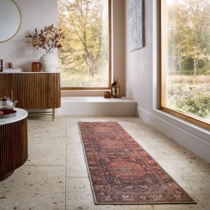 Килим пътека, Nico Global Flair Rugs, червен, 60x230 см