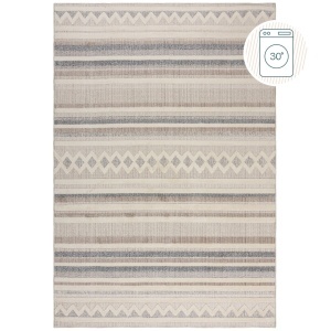 Килим, Everette Washable Flair Rugs, многоцветен, 194x290 см - Img 2