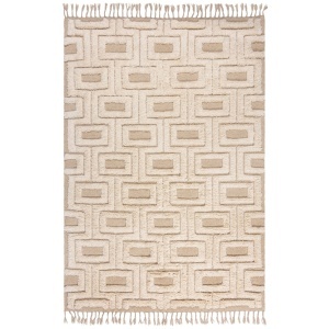 Килим, Greek Key Flair Rugs, натурален, 120x170 см - Img 2