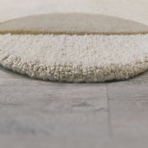 Килим, Mia Scallop Frame Flair Rugs, натурален, 120x170 см - Img 2