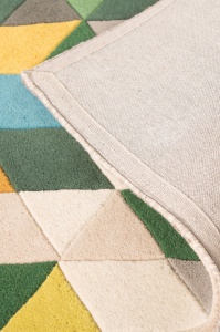Килим Prism Зелен/Многоцветен 80X150 см, Flair Rugs - Img 3
