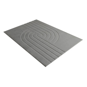 Килим Zen Deluxe сив 80x150 см - Img 2