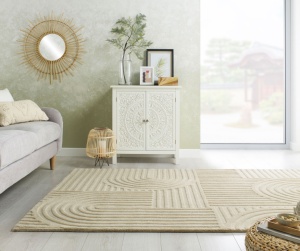 Килим Zen Garden Natural 200X290 см, Flair Rugs - Img 1