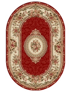 Класически килим, Лотос 571, Грена, 60x110 см, Овал 1800 гр/м²