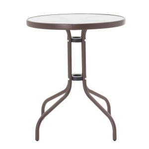 Комплект от 3 броя градинска маса и столове Obbi-Watson Maro 60x60x70 см - Img 3