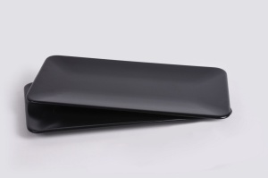 Комплект чинии, 2 части Allier Mueul Black 33x33x0 cm - Img 2