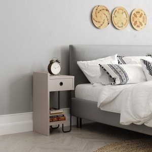 Отворено нощно шкафче Sirius Mocha 32x61x30 см - Img 4