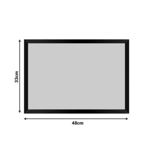 Платно за стена Bordele Multicolour 48x1.5x33 cm - Img 2