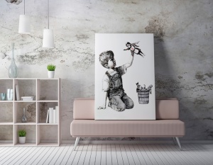 Платно за стена WY62 Multicolour 50x70x0,2 cm - Img 2