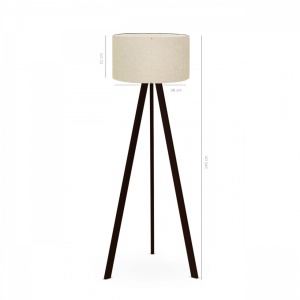 Подова лампа AYD-2800 Беж 21x38x140 см - Img 3