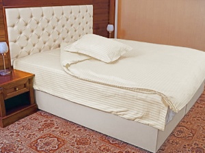 Спално бельо 1 човек Vianna Cream (100% Памук)