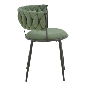 Стол с подлакътници Alkia I Kaki 57x58,5x72 см - Img 3