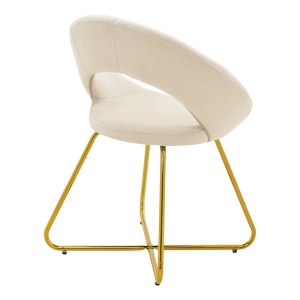 Стол Pako Valentina Pako World Bej 65x60x82 cm - Img 2