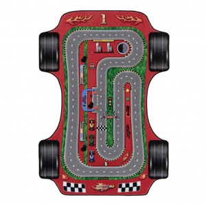 Червен килим Play V1 80x120 см - Img 2