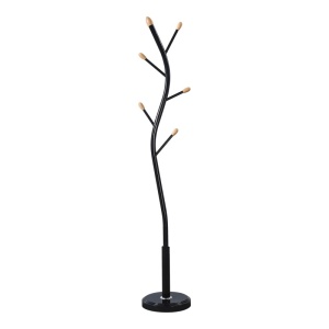 Черна Portu Hutch 30x30x170 cm