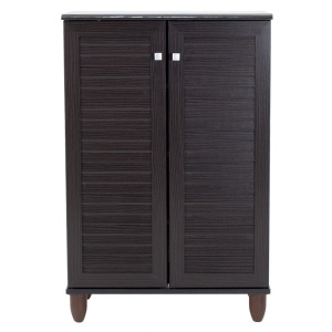 Шкаф за обувки SANTΟ за 10 чифта wenge 60x34.5x91.5cm - Img 5