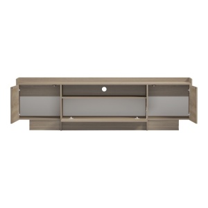 Comoda TV, Derden, Stejar, 197x38x58 cm - Img 2