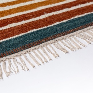 Covor Boucle Wool Frame Multicolor 160x230 cm - Img 3