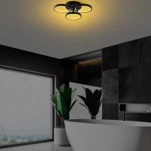 Halka Black Lustra Black 37x9x32 cm - Img 2