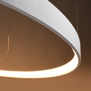 LED полилей 3000K, Rio, бял, 55x55x150 см - Img 5