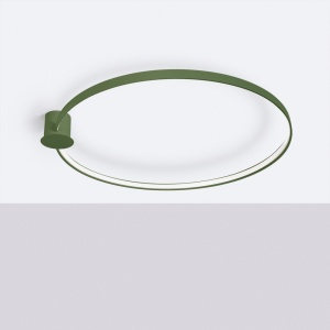 LED полилей 3000K, Rio 110, маслинено зелен, 110x115x16 см - Img 2