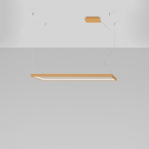 LED полилей 3000K, Tuula, златист, 130x40x150 см - Img 2