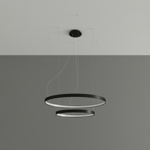 LED полилей 4000K, Rio 55x78, черен, 78x78x150 см - Img 2
