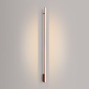 LED стенна лампа 3000K, Lagom 150, червен, 4x7x151 см - Img 3