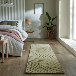 Mesmerise Green 60x230 cm, Flair Rugs - Img 2