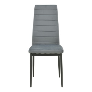 Scaun, Parker, Gri, 41x48x96 cm - Img 4