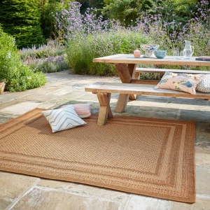 Sylvie Layla Border Natural 120X170 cm, Flair Rugs - Img 2