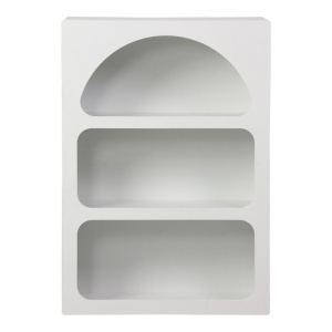 Библиотека Emersi White 70x35x100 cm - Img 3
