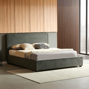 Двойно легло Bedkadark Pako World Pako World Dark grey 160x200x20 cm - Img 2