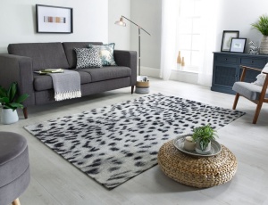 Килим с леопардов десен, Wilder Leopard, Flair Rugs, многоцветен, 155x230 см