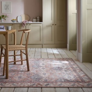 Килим, Dion Global Flair Rugs, червен, 190x290 см