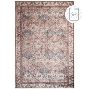 Килим, Dion Global Flair Rugs, червен, 190x290 см - Img 2