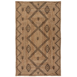 Килим Rowen Natural/Черен 160X230 см, Flair Rugs - Img 2
