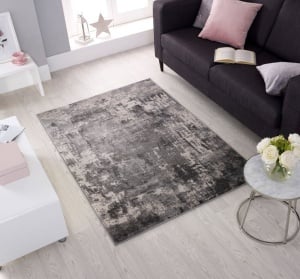 Килим Wonderlust Сив 80X150 см, Flair Rugs - Img 1