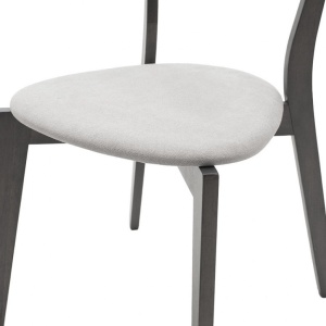 Комплект маса и столове Benson-Toto 5 части сив рустик 120x75x75 см - Img 8