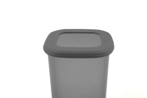 Комплект 12 кутии за съхранение на храни BNM - 0711 - 12AD, Сив - Img 5