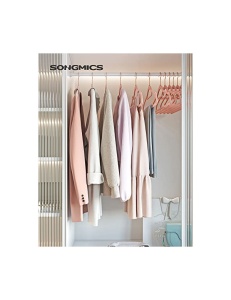 Комплект 30 закачалки, Songmics, 43.5 см, CRF21PK30, Розов - Img 2