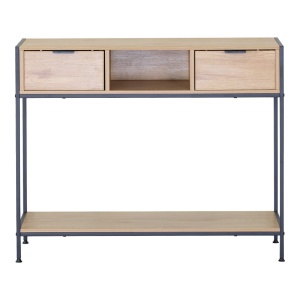 Конзола Regando Натурален 100x35x80 см - Img 3
