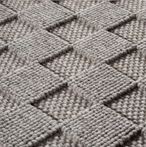 Кръгъл килим, Helix V4, сребрист, 120x120 см - Img 7