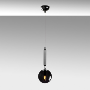 Люстра Кинг Черен 15x15x49 см - Img 3