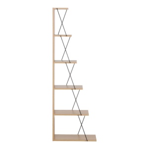Мини библиотека Тарс сонома - черен 50x22x150см - Img 3
